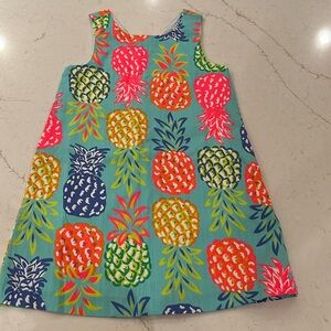 New Tommy Bahama Kids Pineapple Shift Dress
